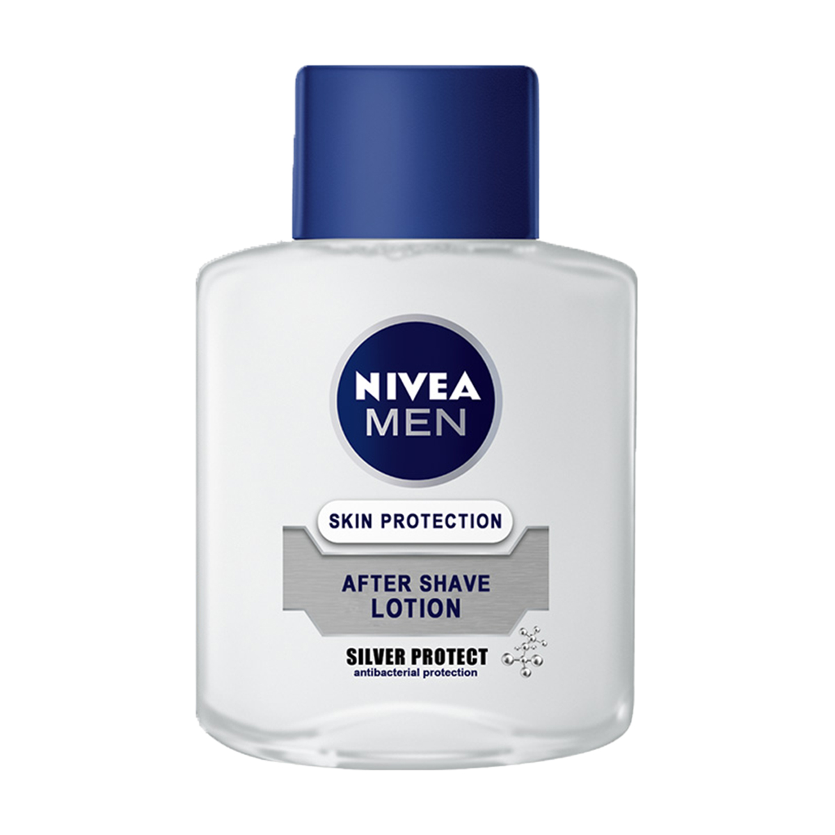 Чоловічий лосьйон після гоління NIVEA MEN Срібний захист, з антибактеріальним ефектом, 100 мл